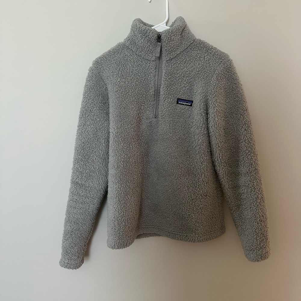 Patagonia Gray Teddy Jacket